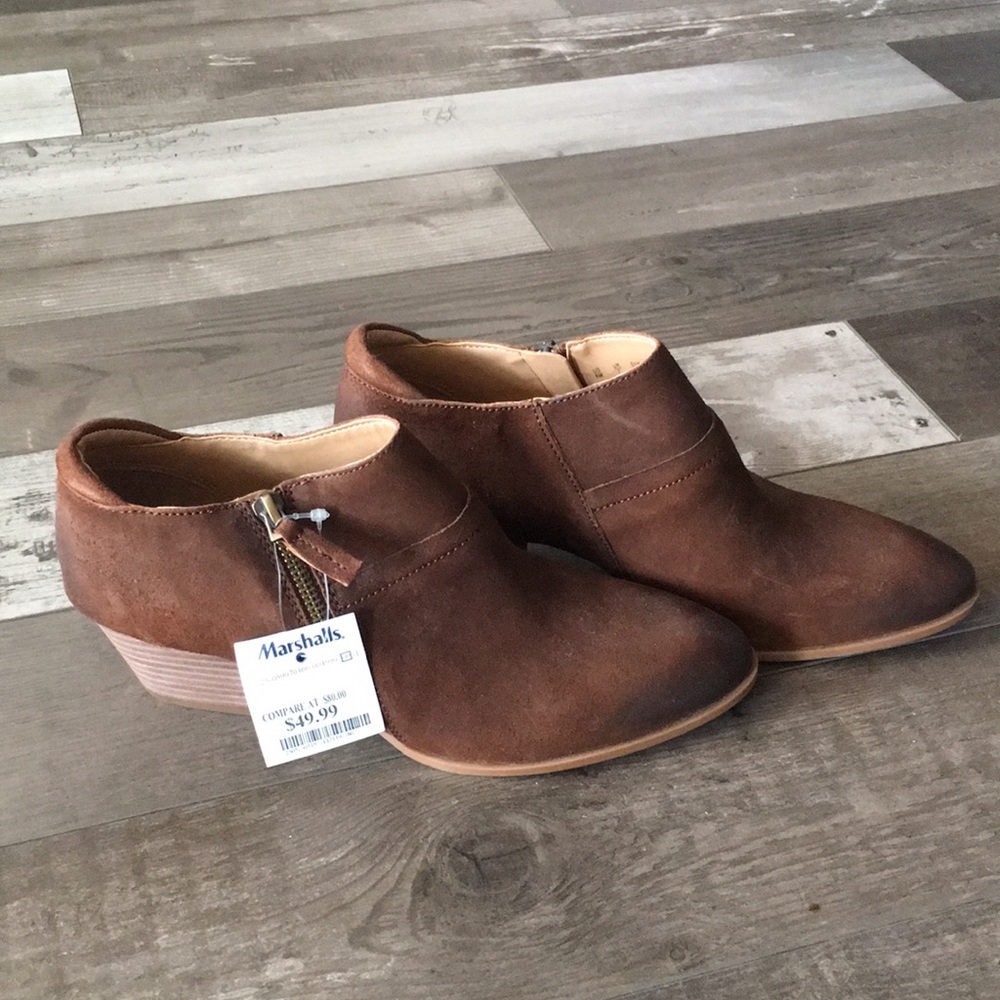 Franco Sarto leather booties